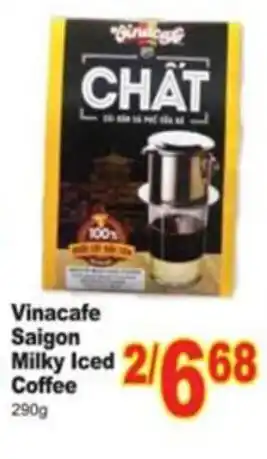 T&T Supermarket Vinacafe saigon milky iced coffee offer
