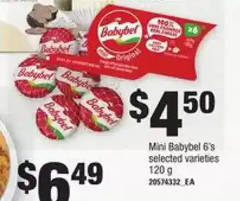 Loblaws Mini babybel offer