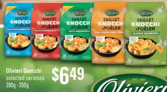 Fortinos Olivieri gnocchi offer