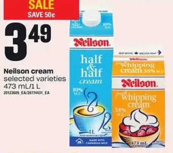 Loblaws Neilson cream offer