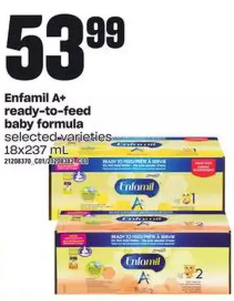 Loblaws Enfamil a+ ready-to-feed baby formula offer