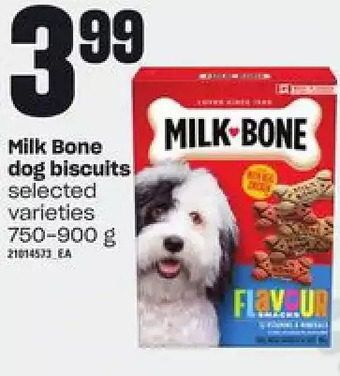 Loblaws Milk bone dog biscuits offer