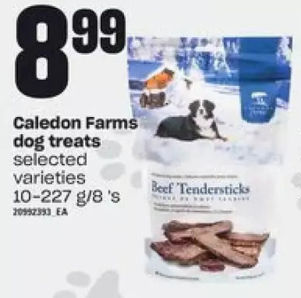 Loblaws Caledon farms dog treats offer