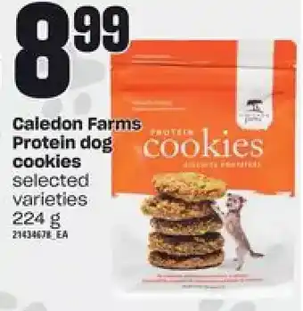Zehrs Markets Caledon farms protein dog cookies offer