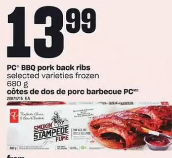 Independent Grocer Pc bbq pork back ribs offer