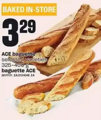 Independent Grocer Ace baguette offer