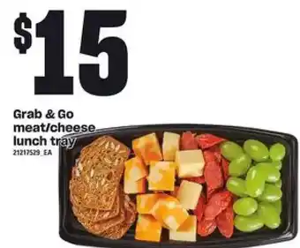 Independent Grocer Grab & go meat/cheese lunch tray offer