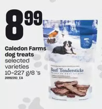 Independent Grocer Caledon farms dog treats offer