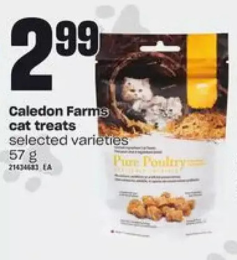 Independent Grocer Caledon farms cat treats offer