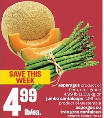 Independent Grocer Asparagus offer
