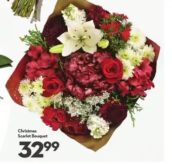 Longo's Christmas scarlet bouquet offer