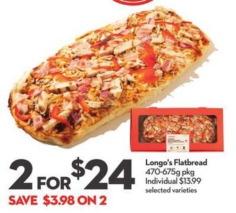Longo's Longo's flatbread offer