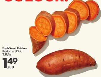 Longo's Fresh sweet potatoes offer