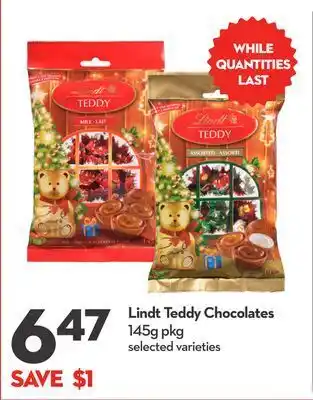 Longo's Lindt teddy chocolates offer