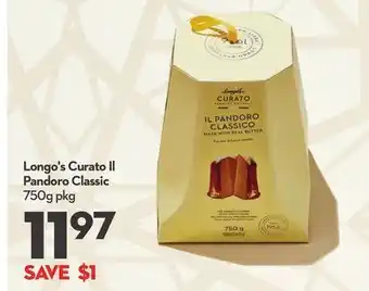 Longo's Longo's curato ii pandoro classic offer