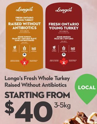 Longo's Longo's fresh whole turkey offer
