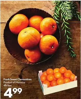 Longo's Fresh sweet clementines offer