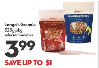 Longo's Longo's granola offer