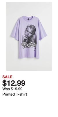 H&M Printed t-shirt offer