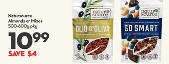 Longo's Natursource almonds or mixes offer