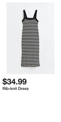 H&M Rib-knit dress offer