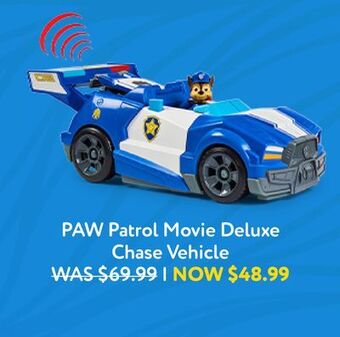 Mastermind Toys Paw patrol movie deluxe chase vehicle offer