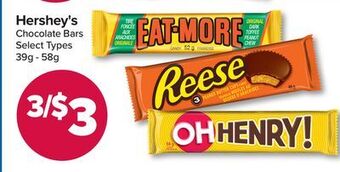 PharmaChoice Hershey's chocolate bars offer