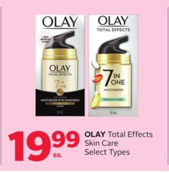 Rexall Olay total effects skin care offer