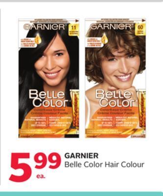 Rexall Garnier belle color hair colour offer