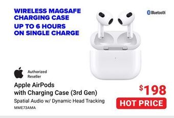 Visions Electronics Apple airpods with charging case offer