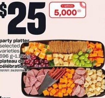 Independent Grocer Party Platter 696 g- 1.15 kg offer