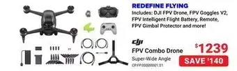 Visions Electronics Dp fpv combo drone offer
