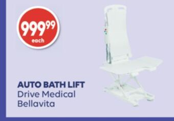 Wellwise by Shoppers Drive medical bellavita auto bath lift offer