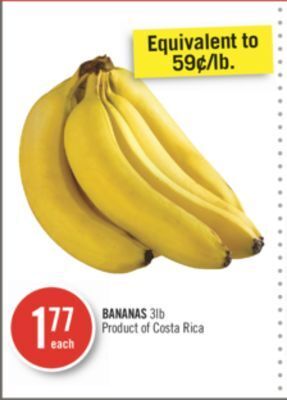 Shoppers Drug Mart Bananas offer