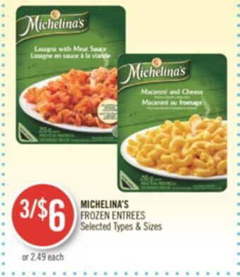 Shoppers Drug Mart Michelina's frozen entrees offer