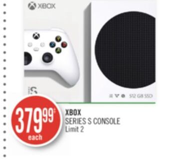 Shoppers Drug Mart Xbox series s console offer