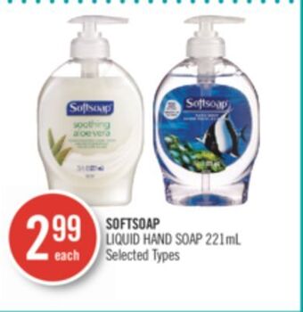Shoppers Drug Mart Softsoap liquid hand soap offer
