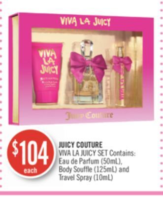 Shoppers Drug Mart Juicy couture viva la juicy set offer