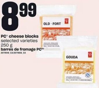 Independent Grocer PC Cheese Blocks 250 g offer