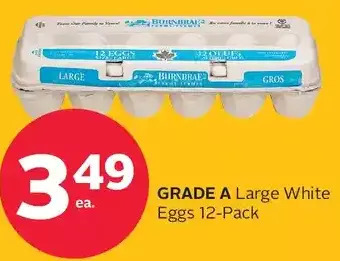 Rexall Grade a large white eggs offer