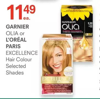 Guardian Pharmacy Garnier olia or l'oréal paris excellence hair colour offer