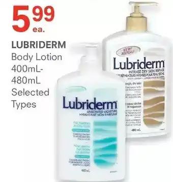 Guardian Pharmacy Lubriderm body lotion offer
