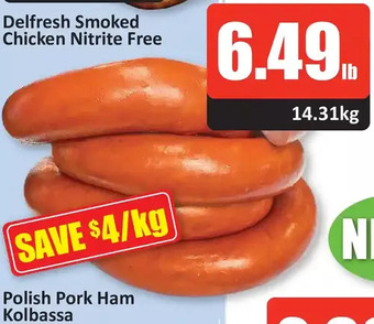 Starsky Polish pork ham kolbassa offer