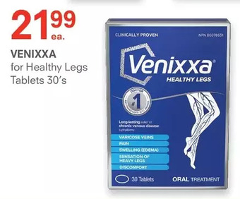 Guardian Pharmacy Venixxa for healthy legs tablets offer
