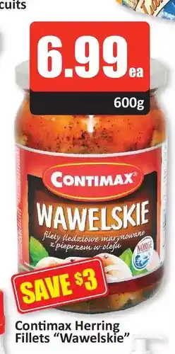Starsky Contimax herring fillets "wawelskie" offer