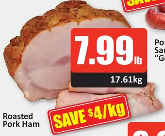 Starsky Roasted pork ham offer