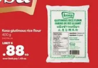 Real Canadian Superstore Kosa glutinous rice flour 400g offer