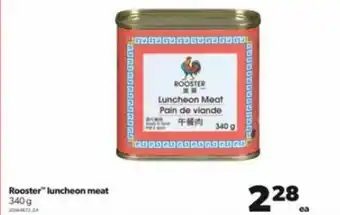 Real Canadian Superstore Rooster luncheon meat 340g offer