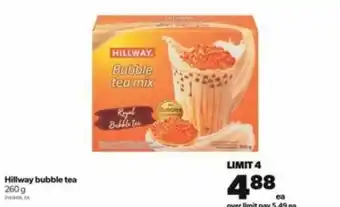 Real Canadian Superstore Hillway bubble tea 260g offer