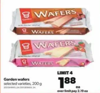 Real Canadian Superstore Garden wafers 200g offer